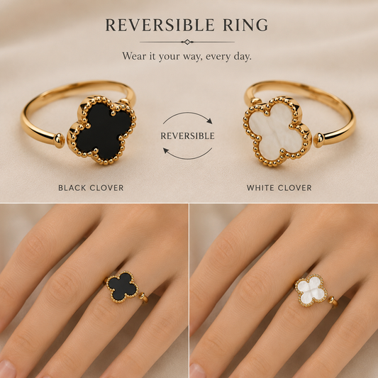 Éclipse Clover Ring